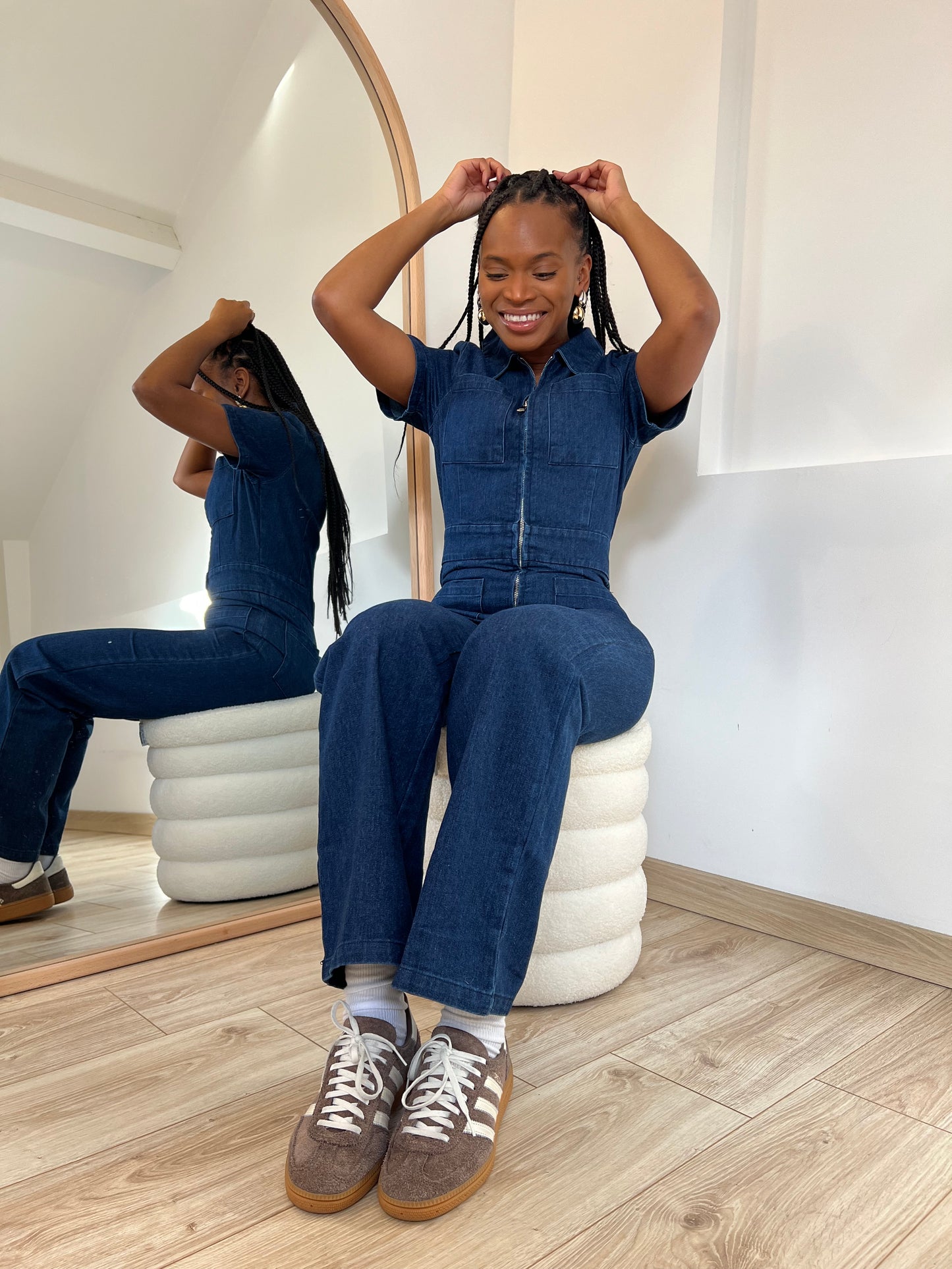 MALIA - Denim jumpsuit